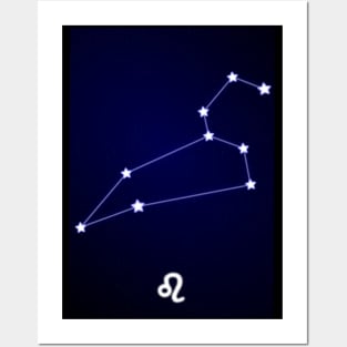 Leo Constellation Posters and Art